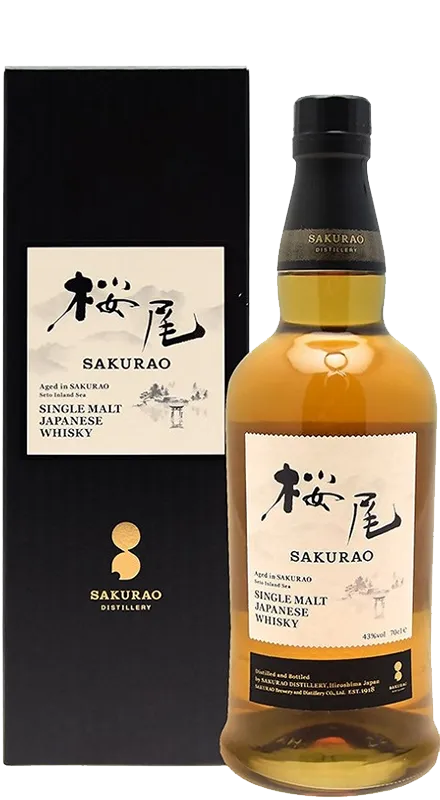 Sakurao Cask Strength Japanese Whisky 0.7L
